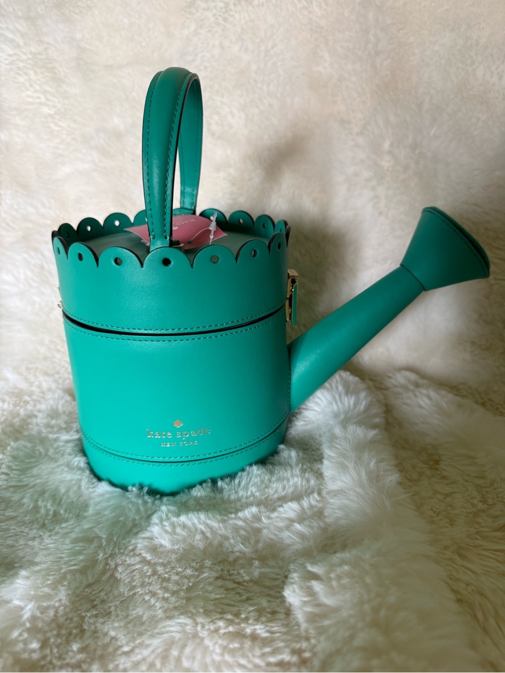Kate Spade Novelty Watering Can Crossbody Bag - teal